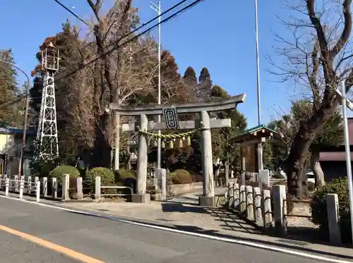 大沼神社の鳥居