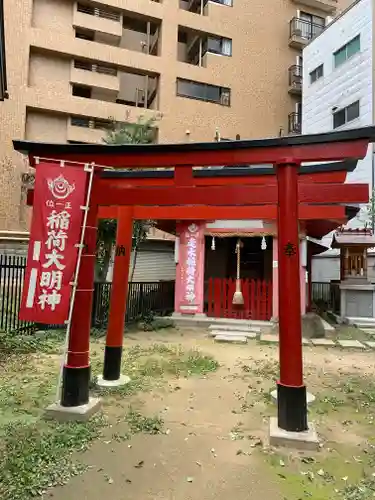 走水神社の鳥居