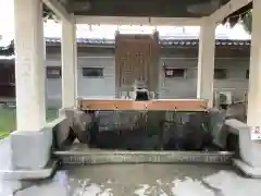 真清田神社の手水