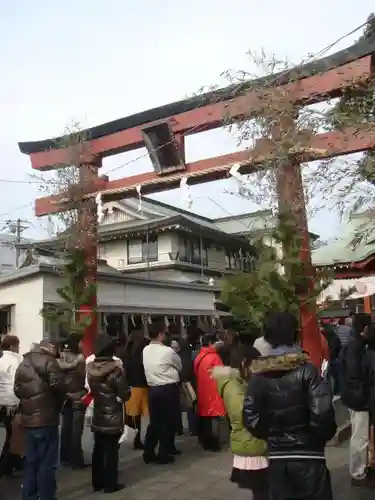 東京羽田 穴守稲荷神社の鳥居