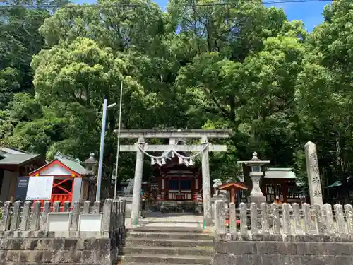 飛鳥神社の鳥居