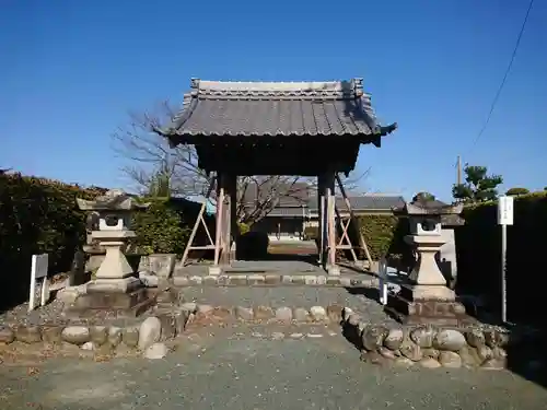 長全寺の山門・神門