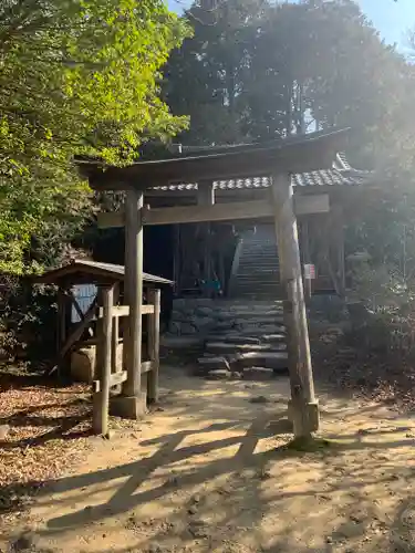 雨宮龍神社の鳥居