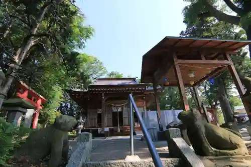 阿久津「田村神社」（郡山市阿久津町）旧社名：伊豆箱根三嶋三社の本殿・本堂