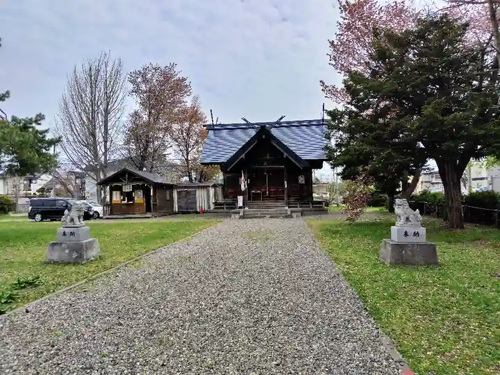 神居神社遥拝所の本殿・本堂