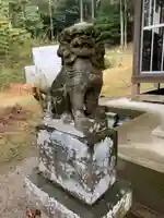 白山神社の狛犬