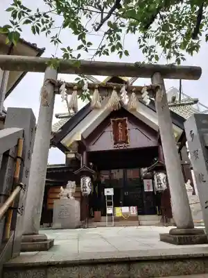 元三島神社の鳥居