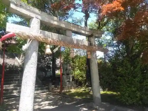 大原八幡神社の鳥居