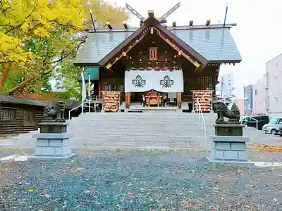 札幌諏訪神社の本殿・本堂