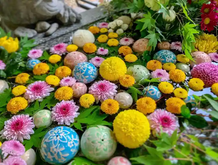 滑川神社 - 仕事と子どもの守り神の手水舎