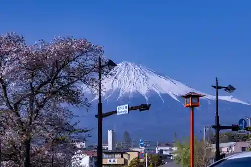 富士山本宮浅間大社の景色