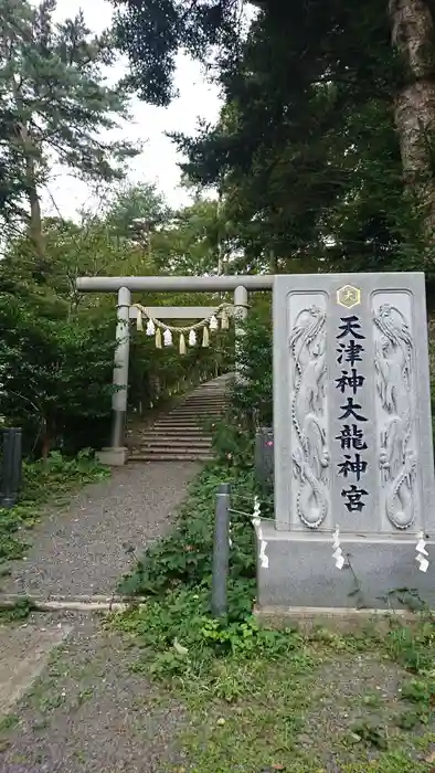 天津神大龍神宮の鳥居