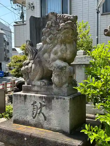 亀戸水神社の狛犬