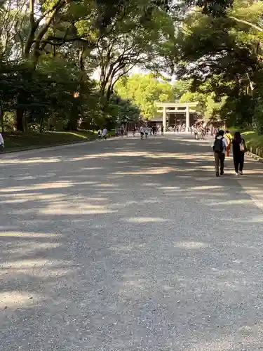 明治神宮の鳥居