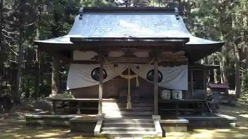 健武山神社の本殿・本堂