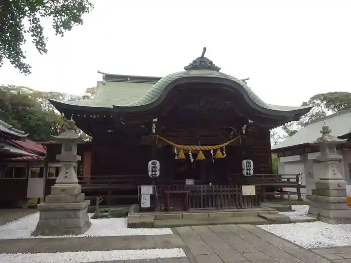 菊田神社の本殿・本堂