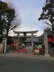 牟呂八幡宮の鳥居