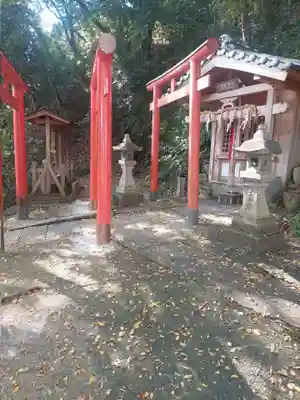 刺田比古神社の鳥居