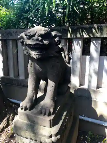 櫻田神社の狛犬