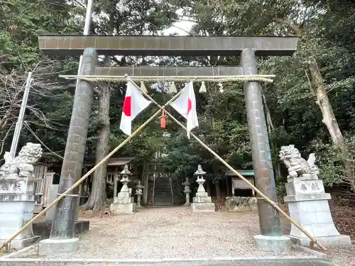 大乃己所神社の鳥居