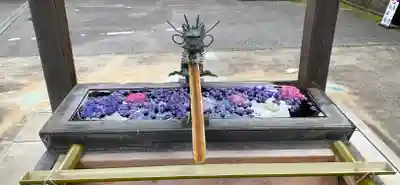 武蔵第六天神社の手水舎