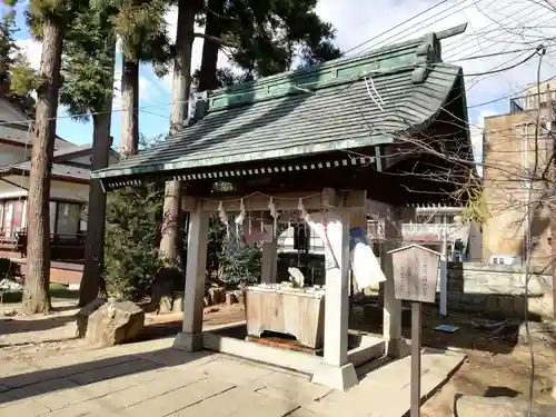 神炊館神社 ⁂奥州須賀川総鎮守⁂の手水舎