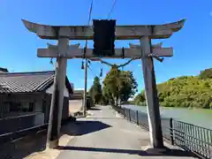 比賣久波神社の鳥居