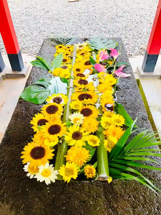 石浦神社の手水舎