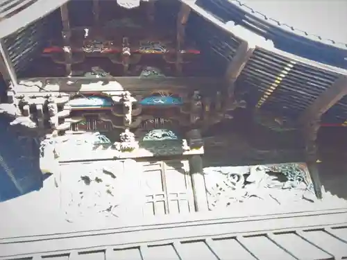 板倉雷電神社の芸術