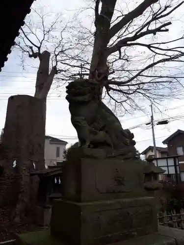 八枝神社の狛犬