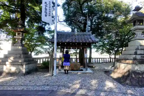 本土神社の手水