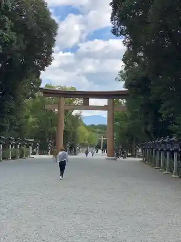 橿原神宮の鳥居