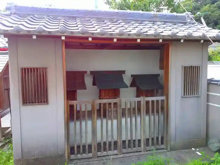 津島社の本殿・本堂