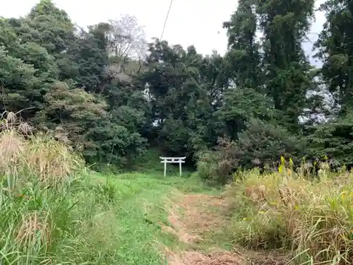 第六天神社の鳥居