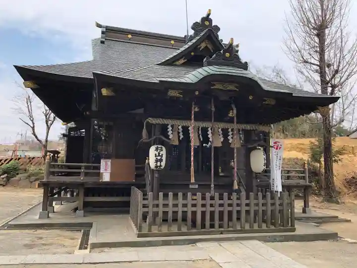 杉山神社の本殿・本堂