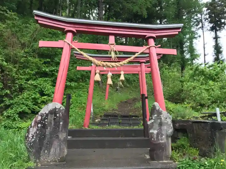 蒼前神社の鳥居
