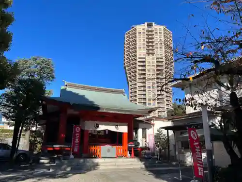 麻布氷川神社の本殿・本堂