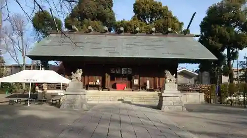 所澤神明社の本殿・本堂