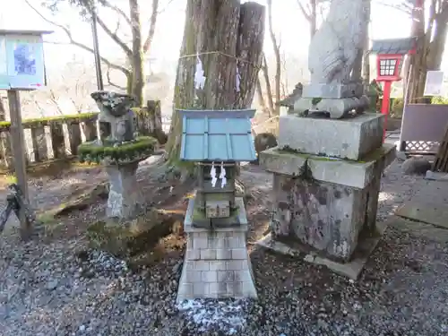 碓氷峠熊野神社の末社・摂社