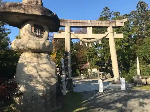 越中一宮 髙瀬神社の鳥居