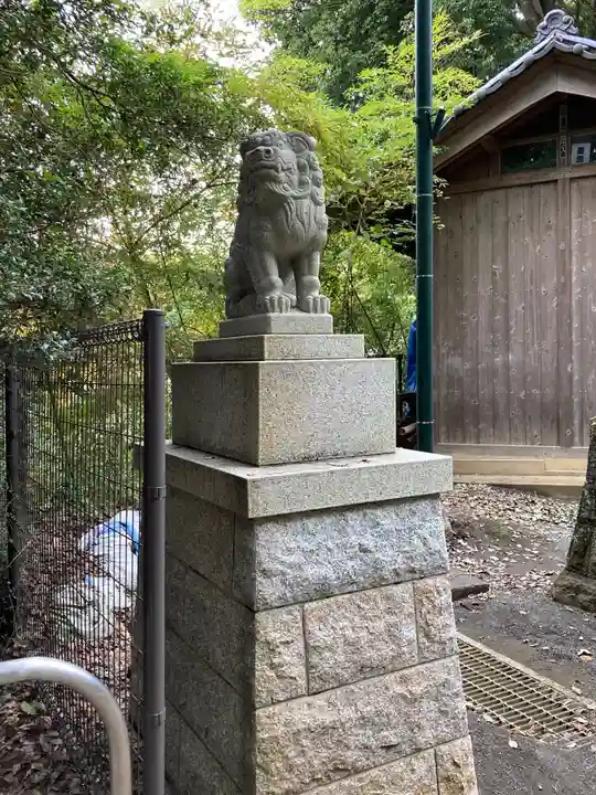 豊鹿嶋神社の狛犬