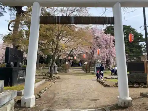 糠部神社の鳥居