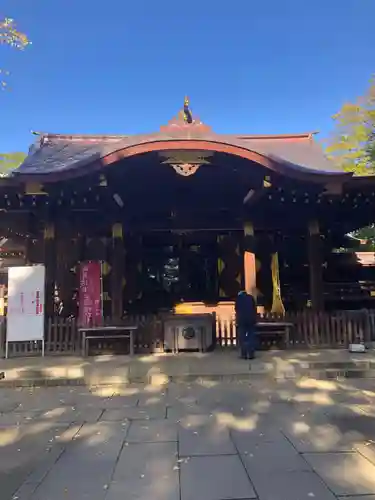 渋谷氷川神社の本殿・本堂