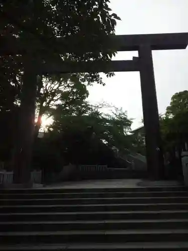 伊勢山皇大神宮の鳥居