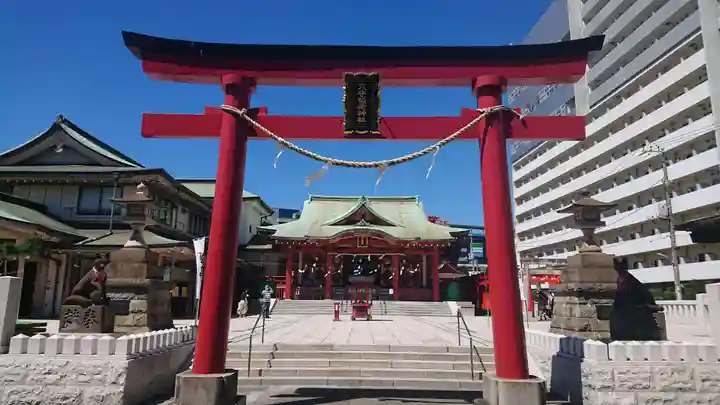 東京羽田 穴守稲荷神社の鳥居