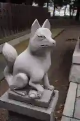 草加神社の狛犬