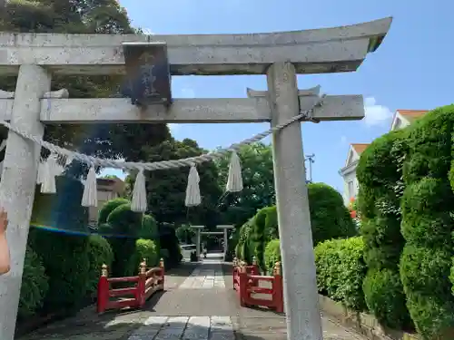 千方神社の鳥居