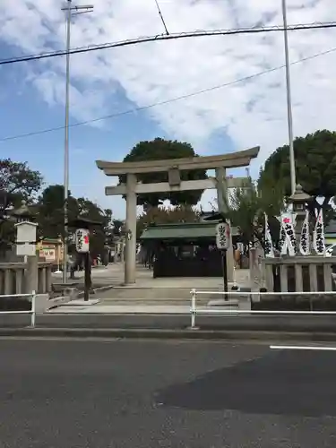 山田天満宮の鳥居