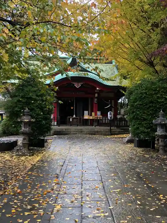 市谷亀岡八幡宮の本殿・本堂