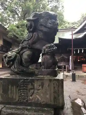 谷保天満宮の狛犬